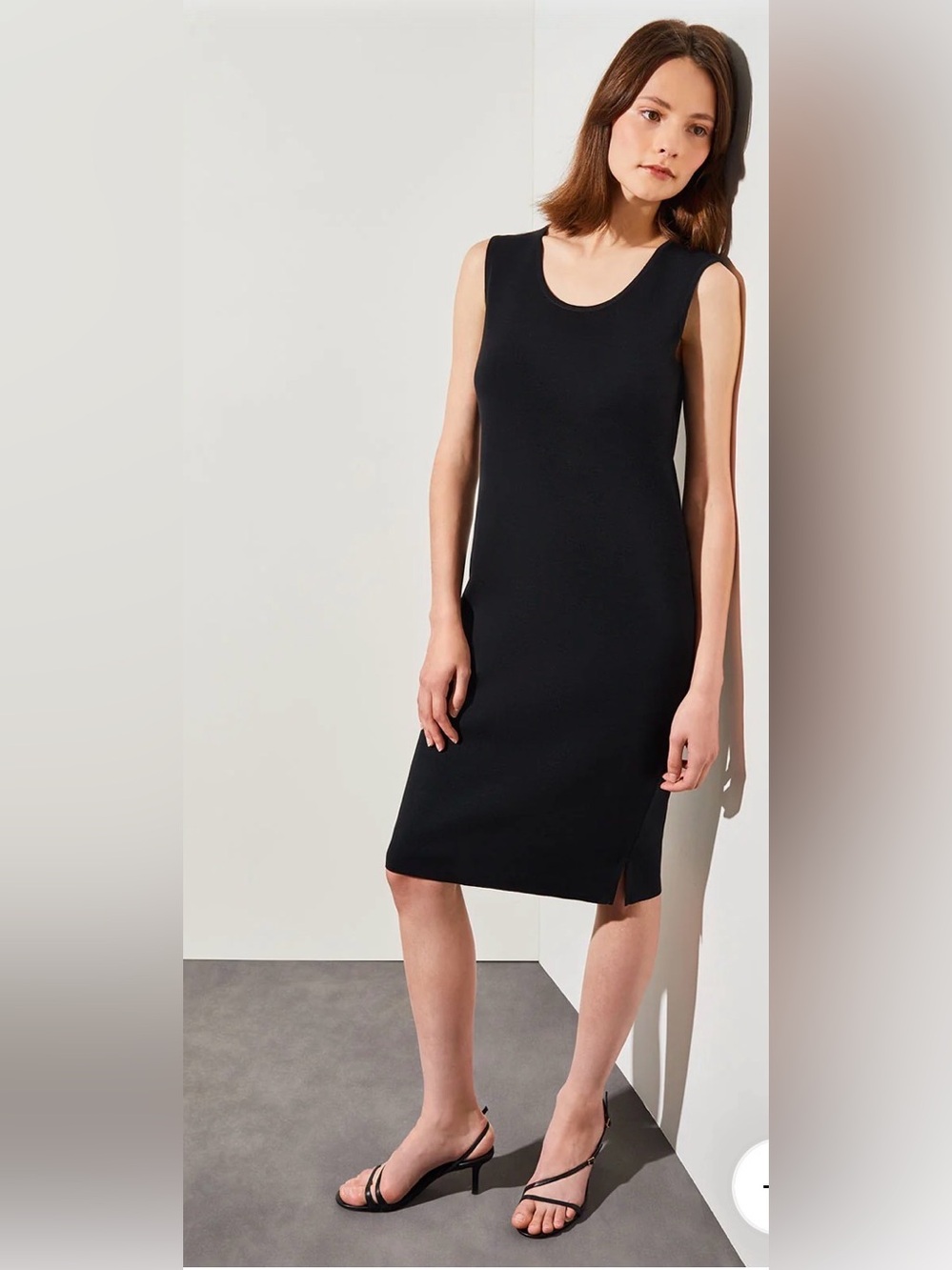 Like new Ming Wang Sleeveless sheath knit Dress